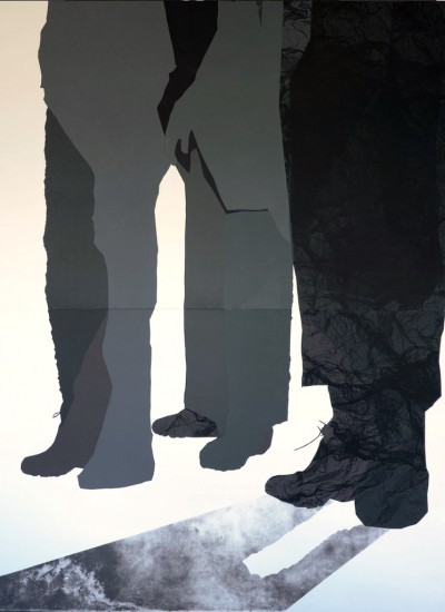 Closed District II | serigraphy, intaglio | 149×109 cm | 2015